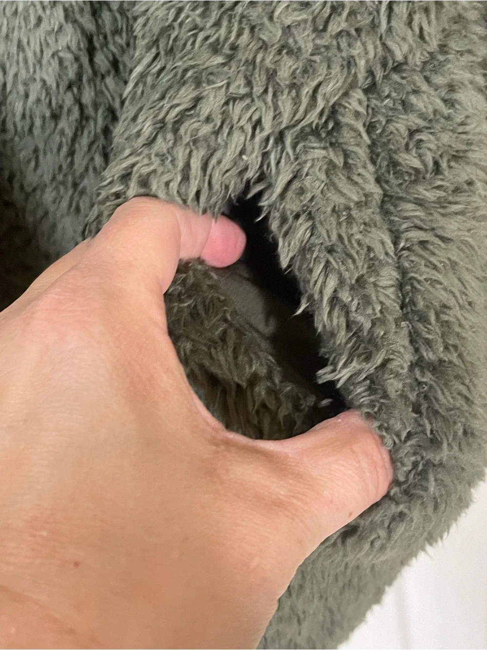 Lululemon Warm Restore Sherpa Pullover Women’s Medium Large Army Green Fleece